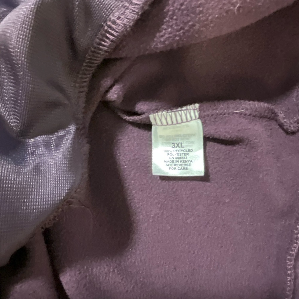 BCG Hoodie Size 3XL Purple long sleeve - Picture 5 of 8